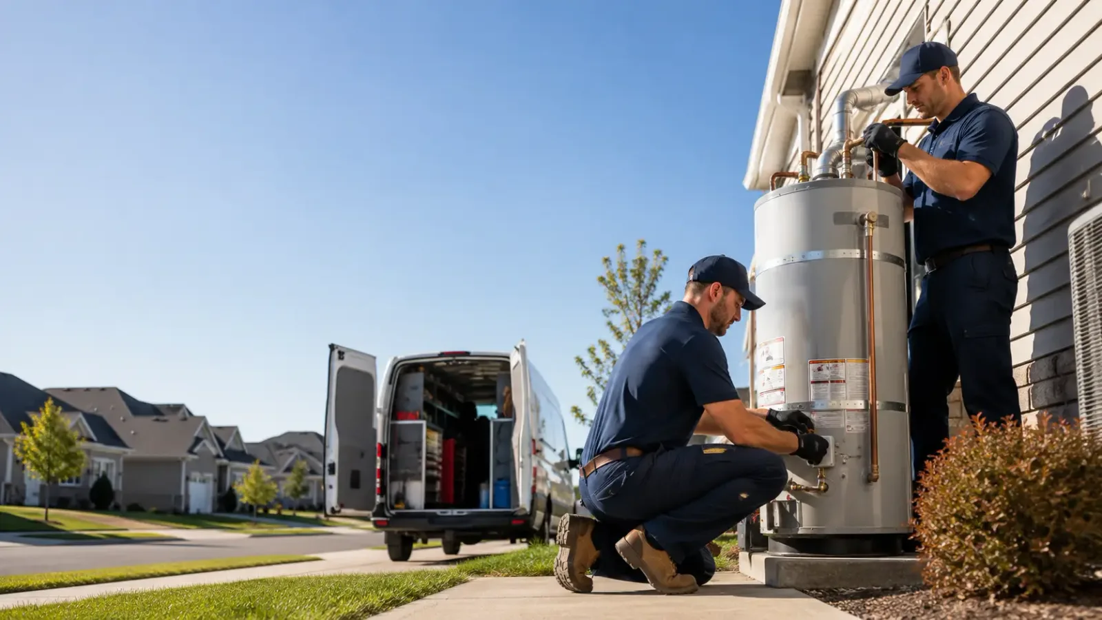 Water Heater Installation in Leonard, TX